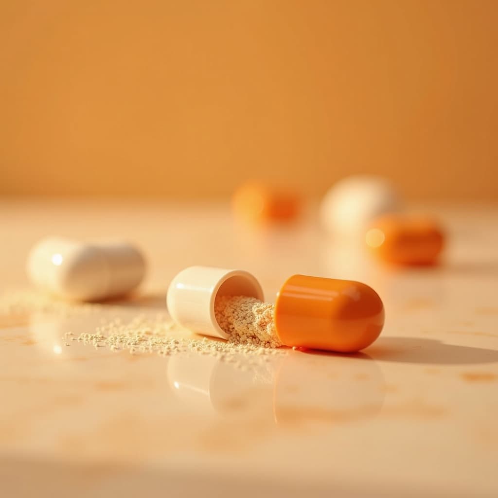 Magnesium complex capsules